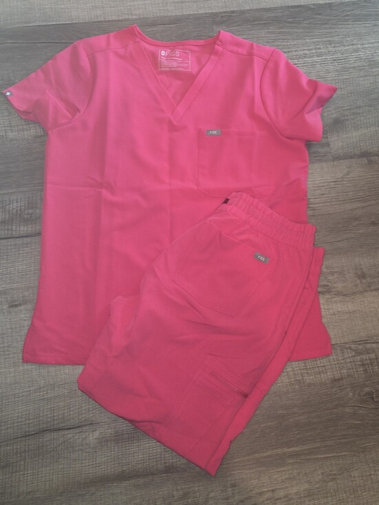 Figs Other - Figs Scrub Set Shocking Pink NWOT